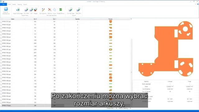2D Nesting Solid Edge смотреть онлайн