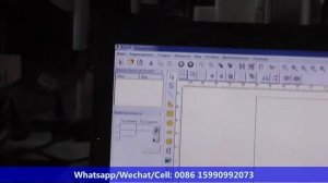 EzCad2 software in Russian language, Russian interface fiber laser marking machine