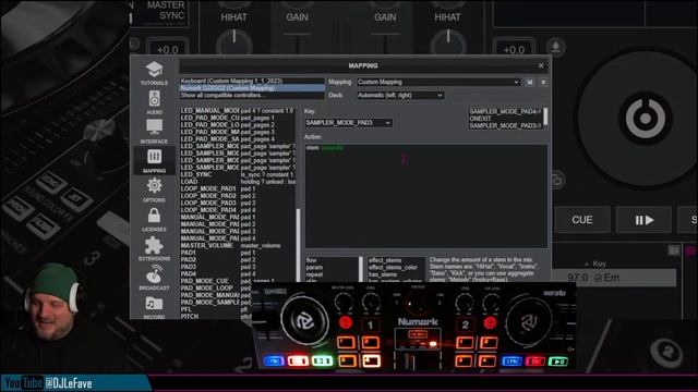STEMS FOR ANY CONTROLLER using Virtual DJ 2023 MIDI Mapping смотреть онлайн