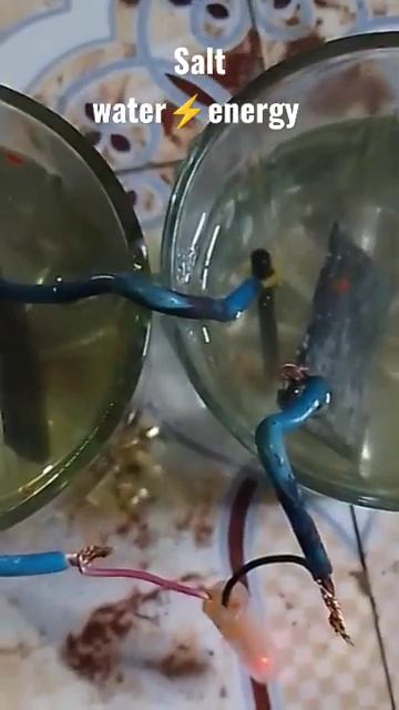 Salt water⚡energy | iti electrician practical #shortvideo #ytshorts смотреть онлайн