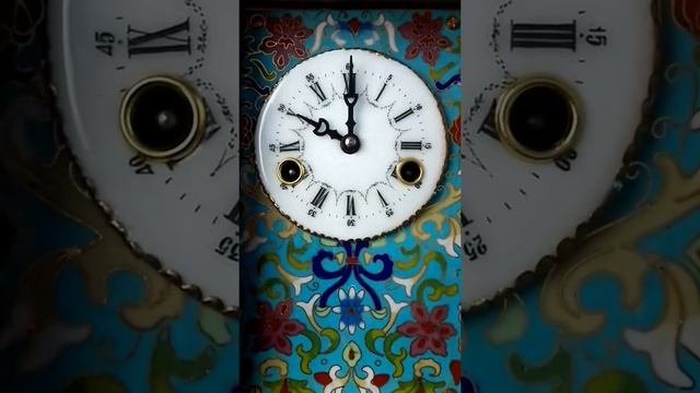 Большие каминные часы клуазоне с позолотой смотреть онлайн