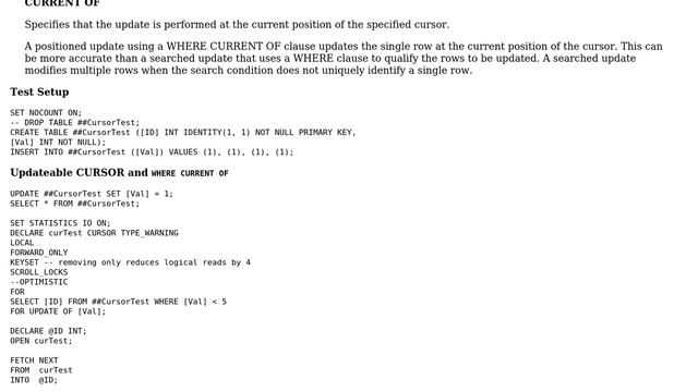 Databases: Static Cursor and Where current of (2 Solutions!!) смотреть онлайн