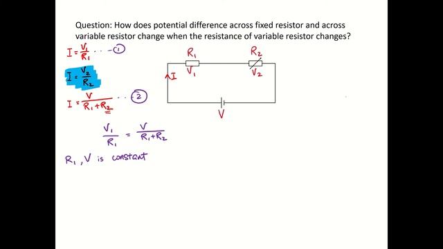 Potential Divider Analysis using Variable Resistor 1 смотреть онлайн