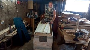 Как сделать полукруглую крышку сундука. К сожалению во 2-й половине ролика камера не сфокусировалась