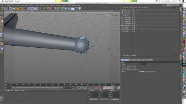 Simple Sword modeling tutorial for C4D смотреть онлайн