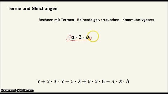 Terme und Gleichungen - Rechnen mit Termen I смотреть онлайн