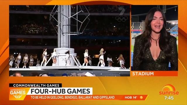 Vanessa Amorosi live on Sunrise paying tribute to Olivia Newton-John 💔 & talking Commonwealth Games смотреть онлайн