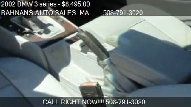 2002 BMW 3 series 325Ci convertible - for sale in WORCESTER, смотреть онлайн