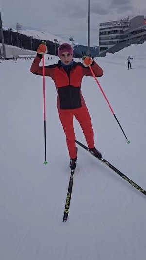 Сделай прокат длиннее #лыжи #коньковыйход