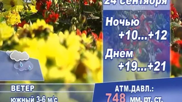 КунгурТВ 21 09 2018 Погода на 2409 смотреть онлайн