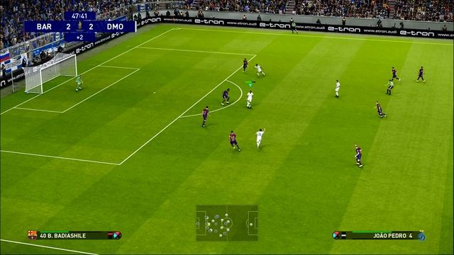 PES 2021 Первенство Европы, Динамо Москва - FC Barcelona