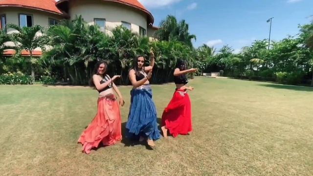 Girls Dance | Dilbar | Arabic Version | Nora Fatehi | Fnaire | Easy steps | Dance Cover | DNS смотреть онлайн