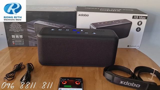 Xdobo X8 Max 100W Testing Sound