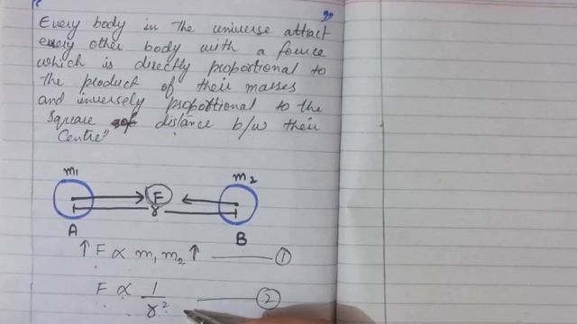 Physics | Newton's Law of Gravitation смотреть онлайн