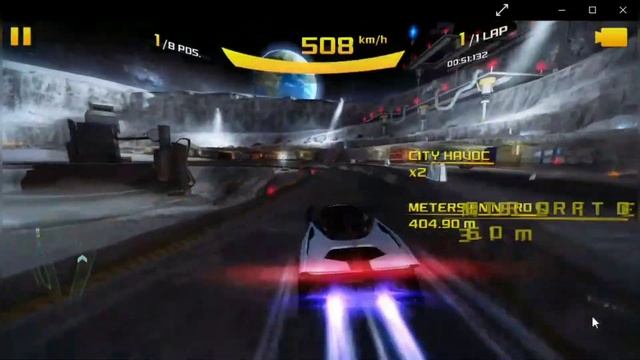 Asphalt 8 Astroid chase | Faraday Future FF 1:03:029 | 💯🔥 смотреть онлайн