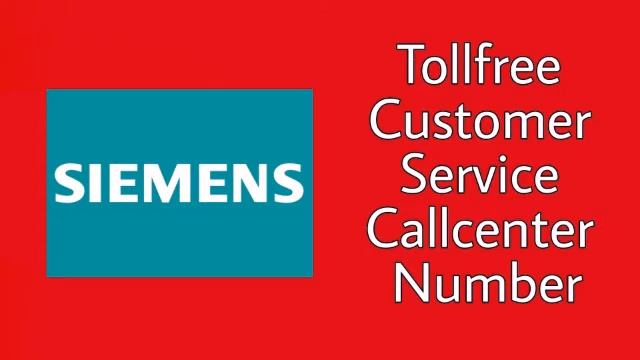 Siemens Toll free customer service callcenter number смотреть онлайн