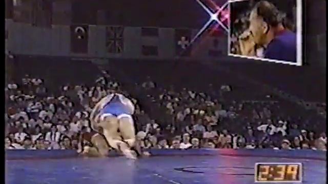 1991 US Open Wrestling Championships 286 lbs - Bruce Baumgartner (USA) vs. Oleg Naniev (RUS) смотреть онлайн