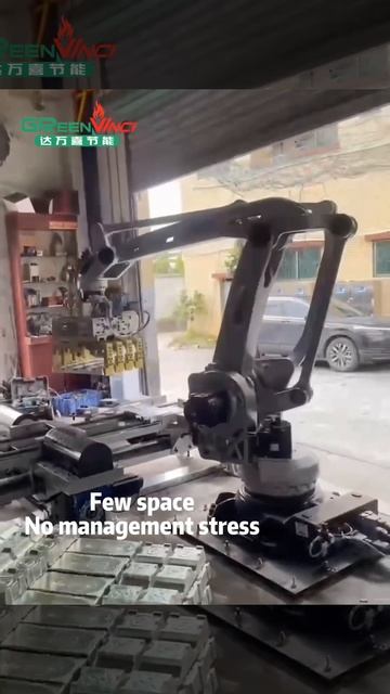 GreenVinci Aluminum Zinc Copper Lead Ingots Stacking Robot смотреть онлайн