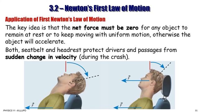 PHYSICS 11 - 3.2 INERTIA AND NEWTON'S FIRST LAW смотреть онлайн