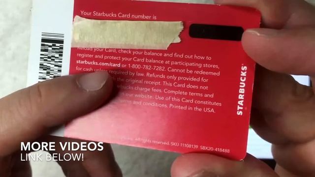 ✅ How To Check Starbucks Gift Card Balance 🔴 смотреть онлайн