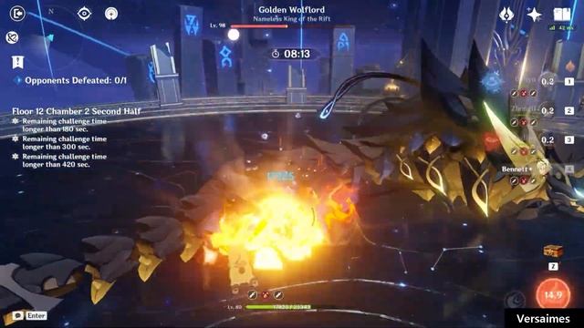 Spiral Abyss 2.5 | Beidou Driver Jean & Reverse Melt Ganyu - Floor 12 (9 Stars) | Genshin Impact смотреть онлайн