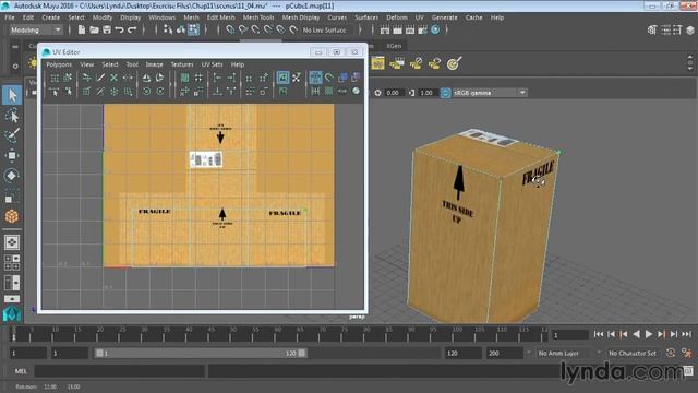 Введение в UV Editor смотреть онлайн
