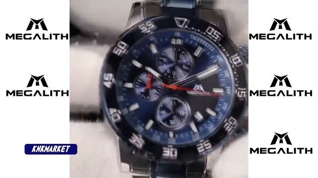 Megalith 8087M Мужские роскошные кварцевые часы