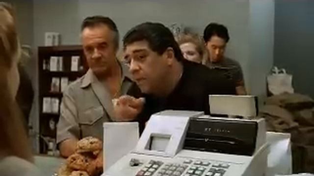 The Sopranos - Paulie tries to order just coffee смотреть онлайн