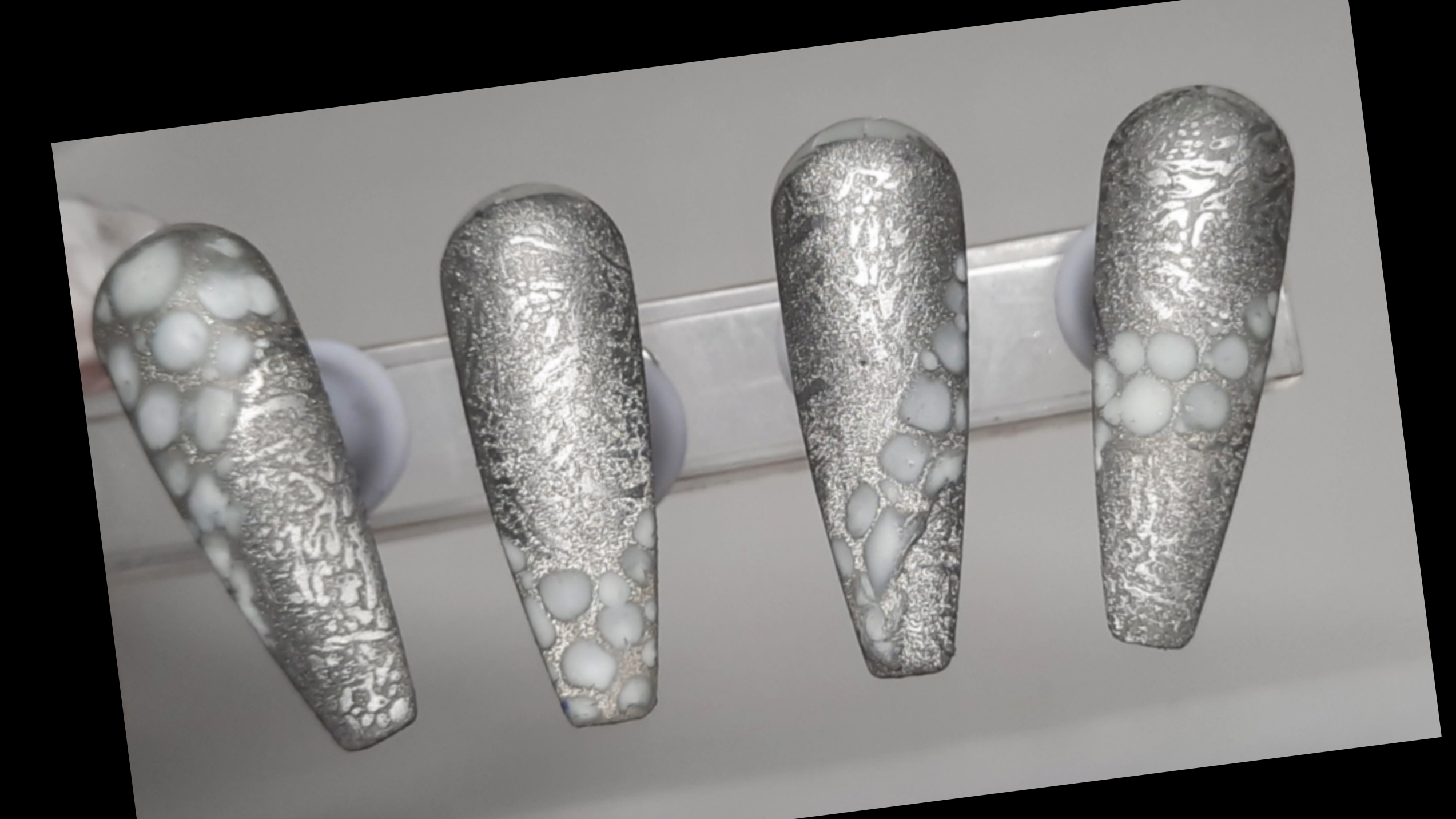 *649*Скоростной зимний дизайн.Стемпинг и растекашки. смотреть онлайн