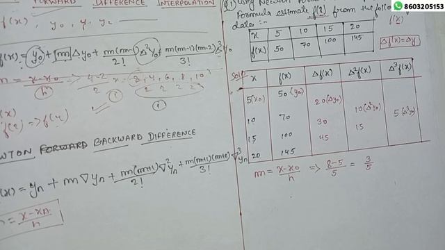 Chapter-7 INTERPOLATION (Newton's) Jharkhand Polytechnic Mathematics 3rd semester झारखंड पॉलीटेक्नि смотреть онлайн