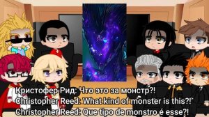 [GC] Solo Leveling react to Saitama | RU/ENG/BR | Поднятие уровня в одиночку реакция на Сайтаму