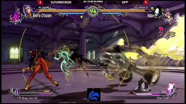 Jojo All Star Rumble Ft10: DjTurbo vs Sipp смотреть онлайн