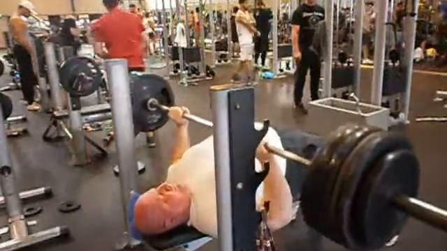 Raw Benchpress - 207,5 kg/456 lbs - Masters over 62 - Walter Kurda - 2016 смотреть онлайн