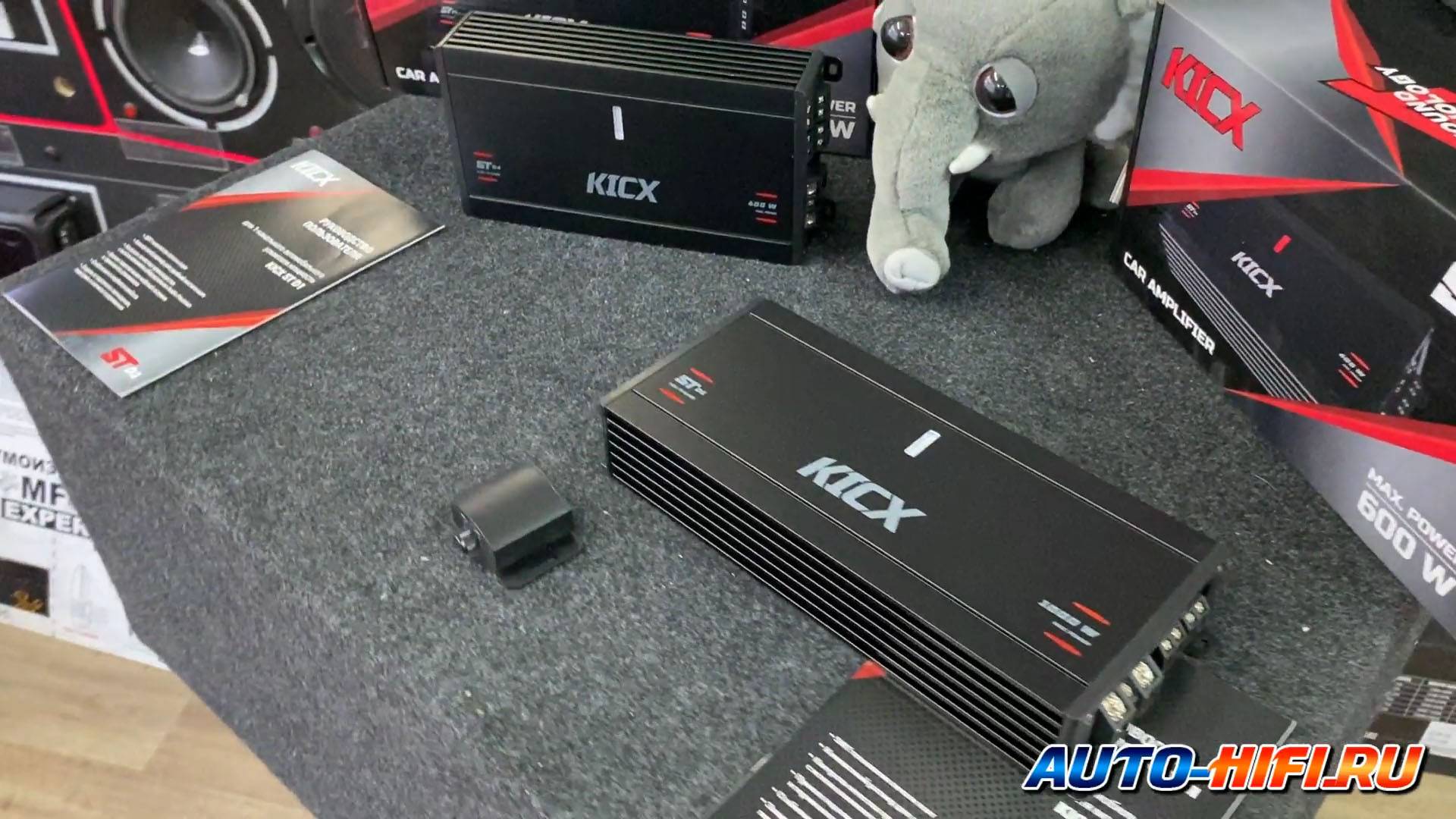 Усилители мощности Kicx ST D4 и ST D1