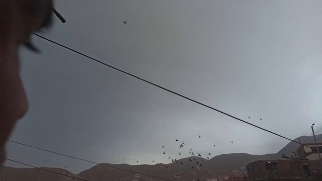 rayo cae en torre de tensión eléctrica en lima смотреть онлайн