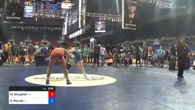152 Lbs Consi Of 8 #1 - Maria Slaughter, Missouri Vs Amarisa Manuel, Michigan 96ff смотреть онлайн