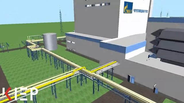 Череповецкая ГРЭС (ПГУ 420) 4 блок смотреть онлайн