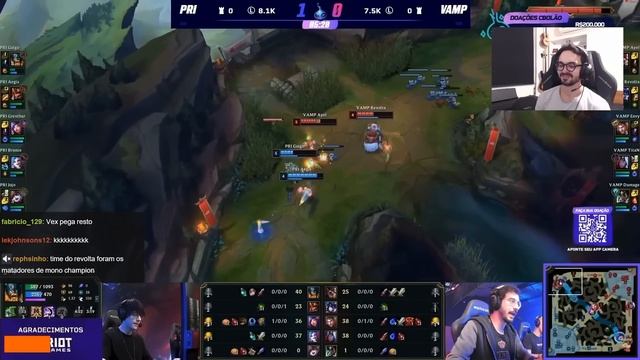 MYLON REACT BRONZIOCRE "PENTAKILL dos MONO CHAMPIONS e VIRADA IMPOSSÍVEL - CBOLÃO DA ZUEIRA (FINAL) смотреть онлайн