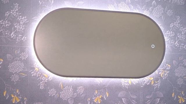 Зеркало Wellsee 7 Rays' Spectrum овальное горизонтальное с фоновой LED-подсветкой смотреть онлайн