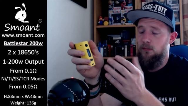 Smoant Battlestar 200w Box Mod - Full Review - TheDevilVaper смотреть онлайн