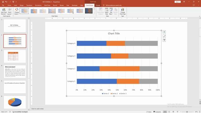 How to create timeline bar chart in PowerPoint смотреть онлайн