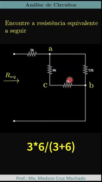 Resistência equivalente com simulação #simulation #circuitos #resistencia смотреть онлайн