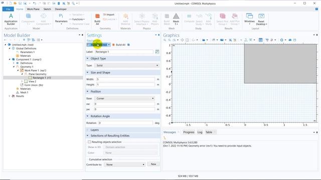 Twisting in COMSOL Geometry #COMSOL #Geometry #Twist #Workplane смотреть онлайн