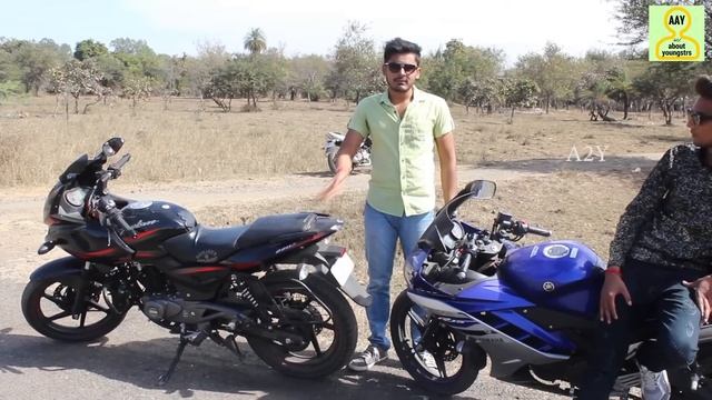new pulsar 220 vs yamaha r15 2.0 смотреть онлайн