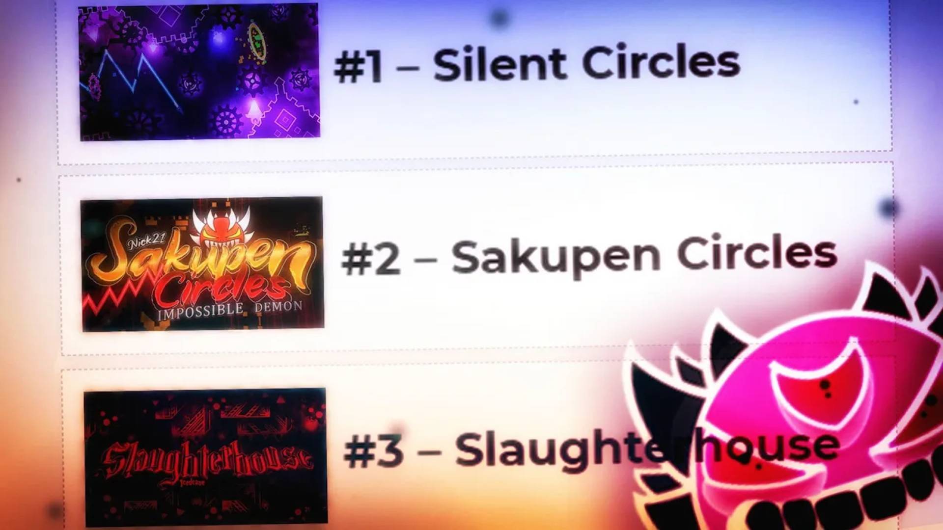 Я нашёл топ НЕВОЗМОЖНЫХ ДЕМОНОВ в Geometry Dash смотреть онлайн