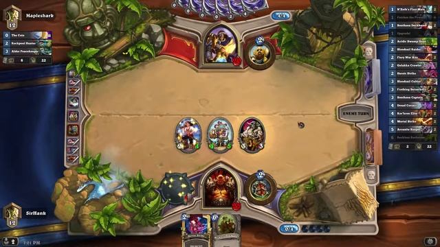 UNBEATABLE Pirate Warrior- Henry's Un'Goro Challenge #17 смотреть онлайн