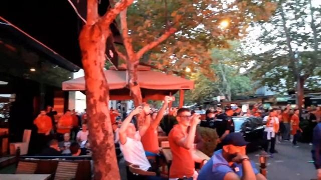 Атмосфера перед матчем Черногория - Дания (5.10.17) смотреть онлайн
