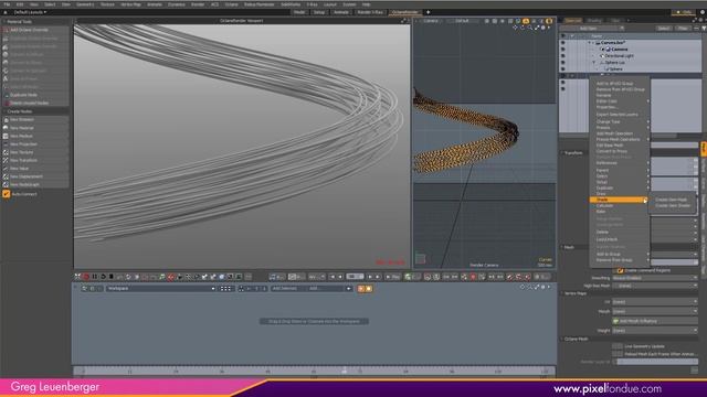 MODO Octane _ Rendering Curves смотреть онлайн