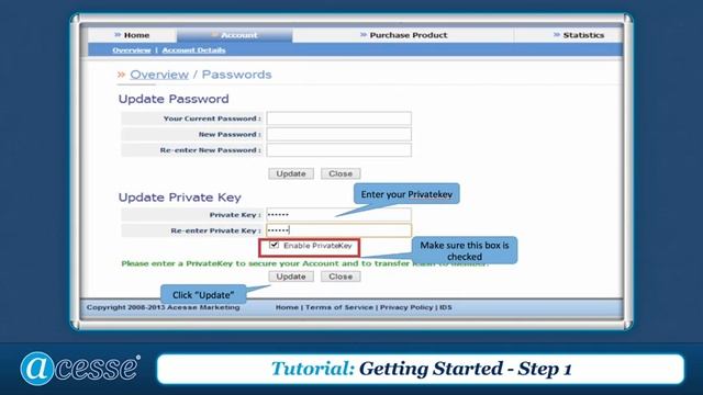1 - How To Change & Update Password & Private Key [ENG] смотреть онлайн