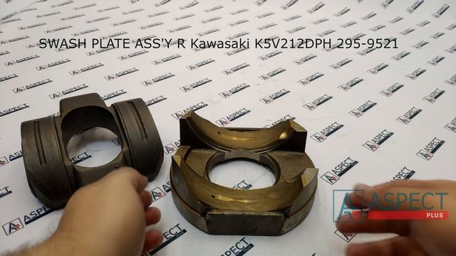 Поворотная плита + суппорт R Kawasaki K5V212DPH 295-9521 SWASH PLATE ASS'Y смотреть онлайн